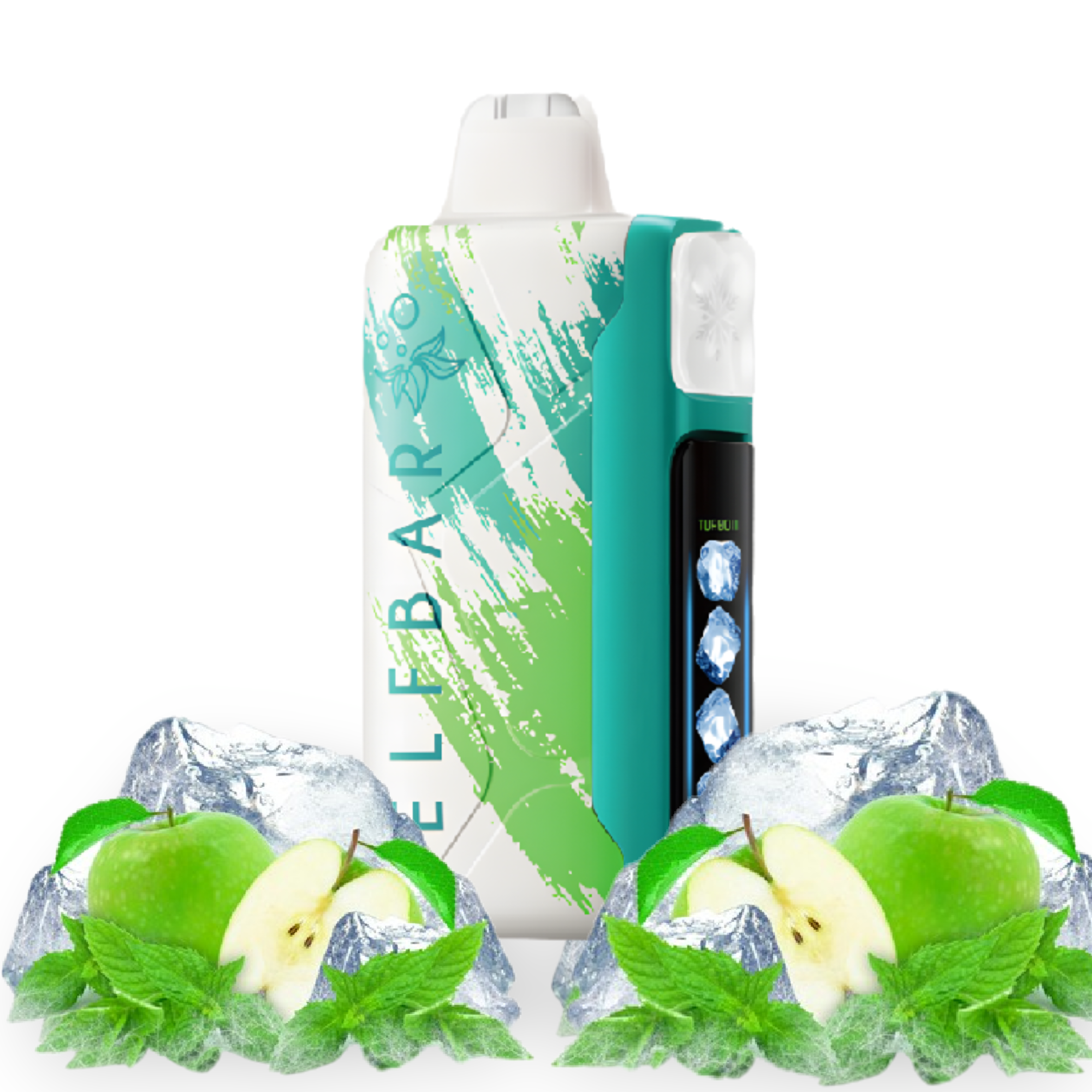 ElfBar Ice King 40000 Puffs Green Apple Ice