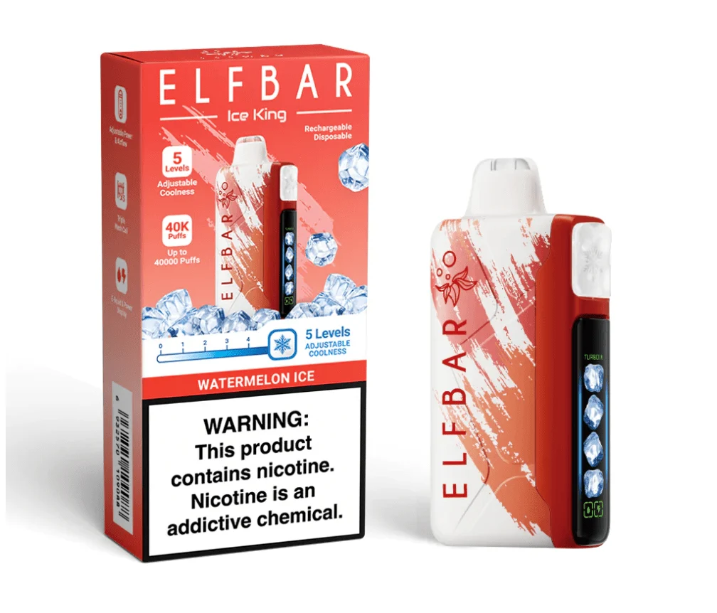 ElfBar Ice King 40000 Puffs Watermelon Ice